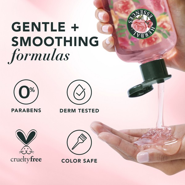 Herbal Essences Classic Smooth Shampoo Paquete Doble - 27 fl oz: Para todo tipo de cabello, uso diario, libre de aceite mineral, contiene jojoba y vitamina E 7