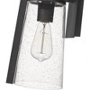 Artcraft Lighting Portofino 1 - Light Wall Light in  Black - 3 of 4