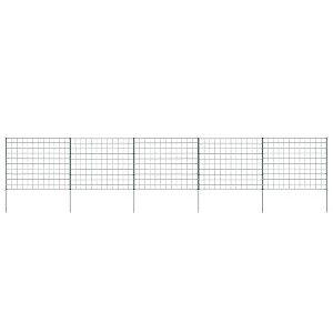 vidaXL Garden Fence Set 30.5"x25.2" Green - 1 of 4