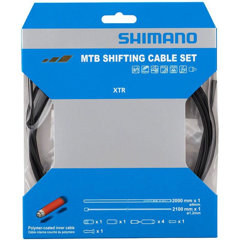 Shimano MTB Polymer Shift Cable Set - Rear, 2 of 3