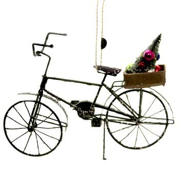 Cody Foster 5.25 In Speckled Bicycle With Tree Petals Human Driven Tree Ornaments