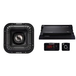 Kicker 49L7X81 - SoloX L7X 8-Inch Competition Subwoofers & WXA3600.1 Warhorse Mono Amplifier - 1 of 4