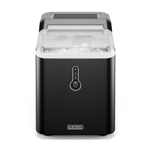 Iceman by Chefman Compact Nugget Ice Maker Machine, 26 lb in 24 Hours, Ice in 6 Minutes - Black - 1 of 3