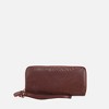 MKF Collection Ellie Genuine Leather Flower-Embossed Women’s Wristlet Wallet by Mia K - 2 of 4