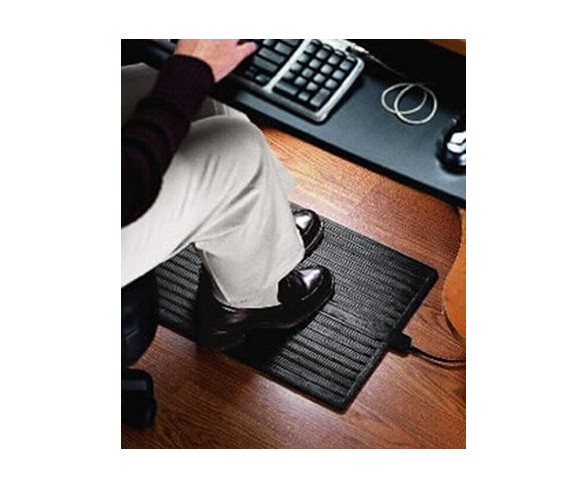 Indus Tool Electric Foot Warmer Mat Black 90W FW