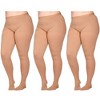 Absolute Support Women’s 20–30mmHg Firm Graduated Compression Pantyhose, 3 Pairs – Medical Support, Circulation, A204-3 - 2 of 4