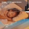 Siljoy 46 Inch Ceiling Fans with Lights and Remote Control for Bedroom, Modern Black Ceiling Fan with Quiet Reversible DC Motor, 3CCT, Dimmable - 2 of 4