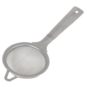 Chef Craft 2.5" Stainless Steel Mini Mesh Strainer Colander - Great for Tea or Baking - 1 of 2