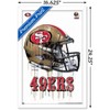 Trends International NFL San Francisco 49ers - Drip Helmet 20 Framed Wall Poster Prints - 3 of 4