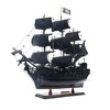 Model Ship 20" - Black Pearl Pirate Ship - Handcrafted Small Replica By Old Modern Handicrafts - 4 of 4