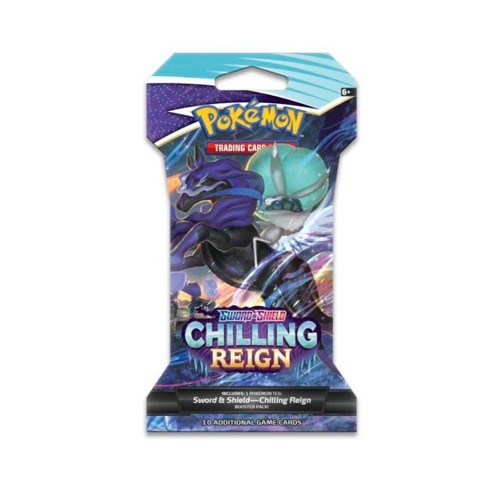 Top Pokemon Chilling Reign Booster Box + Ultra Pro Top Loaders + Sleeves COMBO!