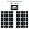 Big Dot of Happiness Cheers and Beers to 21 Years - Mini Candy Bar Wrapper Stickers - 21st Birthday Party Small Favors - 40 Count - 3 of 4