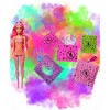 Barbie - Color Reveal ! Hair / Skin & Clothes Color Changing Doll Neon Themed Funky Tie-Dye Series - 4 of 4