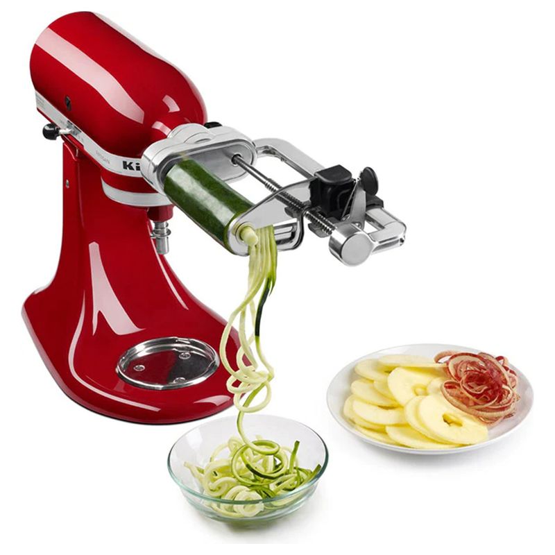 KitchenAid 7 Blade Spiralizer Plus with Peel Core And Slice Attachment, 3 of 5