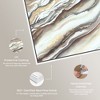 Art Remedy Neutral lines I Boho Abstract Wall Art Framed - 4 of 4