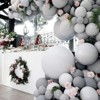 PartyWoo Balloons Gray Matte 12 Inch 50 pcs - 3 of 4