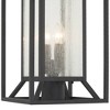 Minka Lavery Modern Outdoor Post Light Fixture Sand Coal 22 3/4" Clear Seeded Glass for Exterior Barn Deck House Porch Yard Patio - 4 of 4