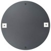 vidaXL Wall Mirror Glass 23.6 in diameter Wall mounting Wall Mirror - 4 of 4