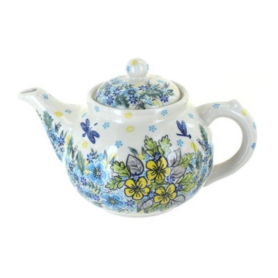 Blue Rose Polish Pottery Alyssa Teapot