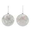 Transpac Glass 5.5 in. Multicolored Christmas Painted Winter Bird Ornament Set of 2 - 3 of 4