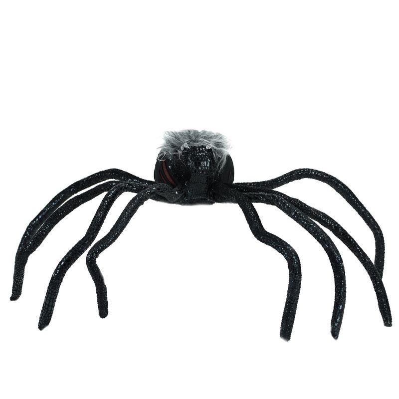 Northlight 26" Prelit Animated Spider with Sound Halloween Decoration - Black/Orange, 1 of 4