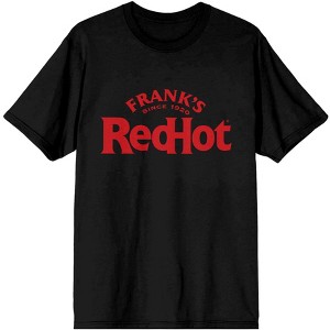 Franks RedHot Logo Women's Black T-Shirt - 1 of 1