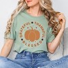 Simply Sage Market Women's Grateful Thankful Bless Circle Short Sleeve Graphic Tee - 2 of 4