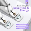 Saviland Magnetic Precision Nail System: Pearl White Clipper w/Sizer Magnets - 15-Pc Artist's Essential Trimmer Kit. - 4 of 4