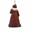 Jim Shore 4.5 Inch Santa With Bell Holiday Manor Heartwood Creek Tree Ornaments - image 3 of 3