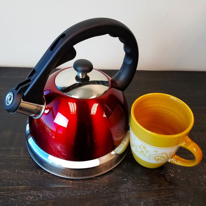 Mr. Coffee Claredale 1.7 Qt Whistling Tea Kettle, 5 of 7