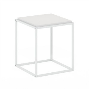 Furinno Moretti Modern Lifestyle Stackable Shelf, 1-Tier, Solid White/White - 1 of 1