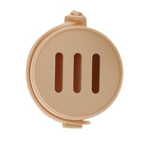 Unique Bargains Portable Flip Cover with Mirror Makeup Sponge Holder 1 Pc - 1 of 4