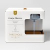 11.84oz 4pk Coupe Cocktail Glass Set Blue - Threshold™: Luxury & Glam Drinkware, Hand Wash, Cold Beverages, Service for 1 - 4 of 4