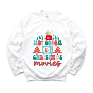 Simply Sage Market Retro Hot Cocoa Mug And Christmas Movies Sweatshirt - 1 of 4