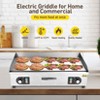 Acekool Electric Griddle - Commercial Stainless Steel Non-Stick Grill with Adjustable Temperature, Ideal for Indoor/Outdoor Cooking - 3 of 4