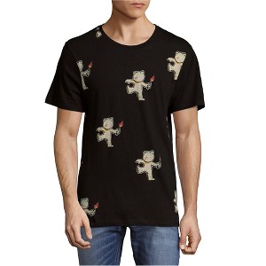 Elevenparis Mens Molitov Graphic T-Shirt, Black, X-Large - 1 of 1