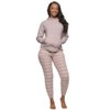 Felina Jolie 2-Piece Hoodie & Jogger Lounge Set -  Waffle Knit Fabric and Relaxed Fit Loungewear - 2 of 3