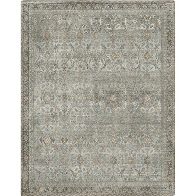 Abynow Medallion Distressed Persian Indoor Area Rug