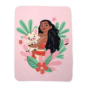 46"x60" Moana Throw Blanket - 1 of 3