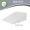 Continental Sleep, Elevated Bed Wedge Pillow for Back Support, Acid Reflux, Leg, Neck Pain, Snoring, Triangle Pillow, 12"x 24"x 24" - 2 of 4