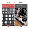 44' Heavy Duty Dog Cage pet Crate with Roof - 3 of 4
