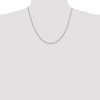 Black Bow Jewelry 1.5mm Sterling Silver, Box Chain Necklace - 3 of 4