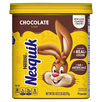 Nestle Nesquik Chocolate Flavor Powder - 20.1oz_0