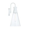 Capital Lighting Paloma 1 - Light Wall Light in  Textured White - 2 of 4