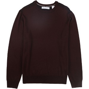 Ryan Seacrest Mens Plaid Crew Pullover Sweater - 1 of 1