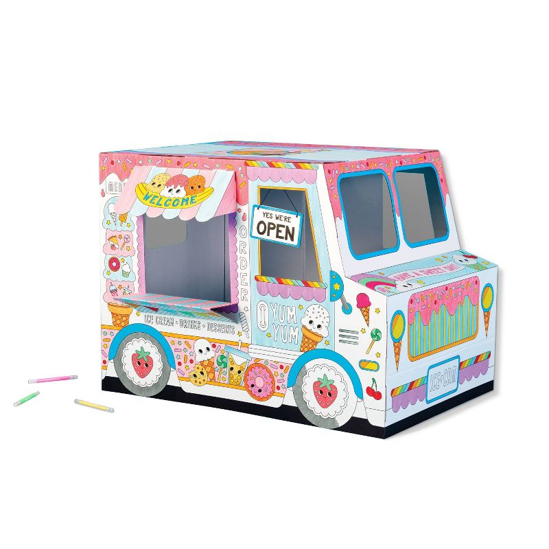 Create-Your-Own Ice Cream Truck DIY Art Kit -Mondo Llama&#8482;, 5 of 9