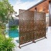 CAVINAS Matrix Metal Decorative Patio Screens, Outdoor & Indoor, Freestanding Decorative Privacy Screen for Deck Balcony Patio - 3 of 4