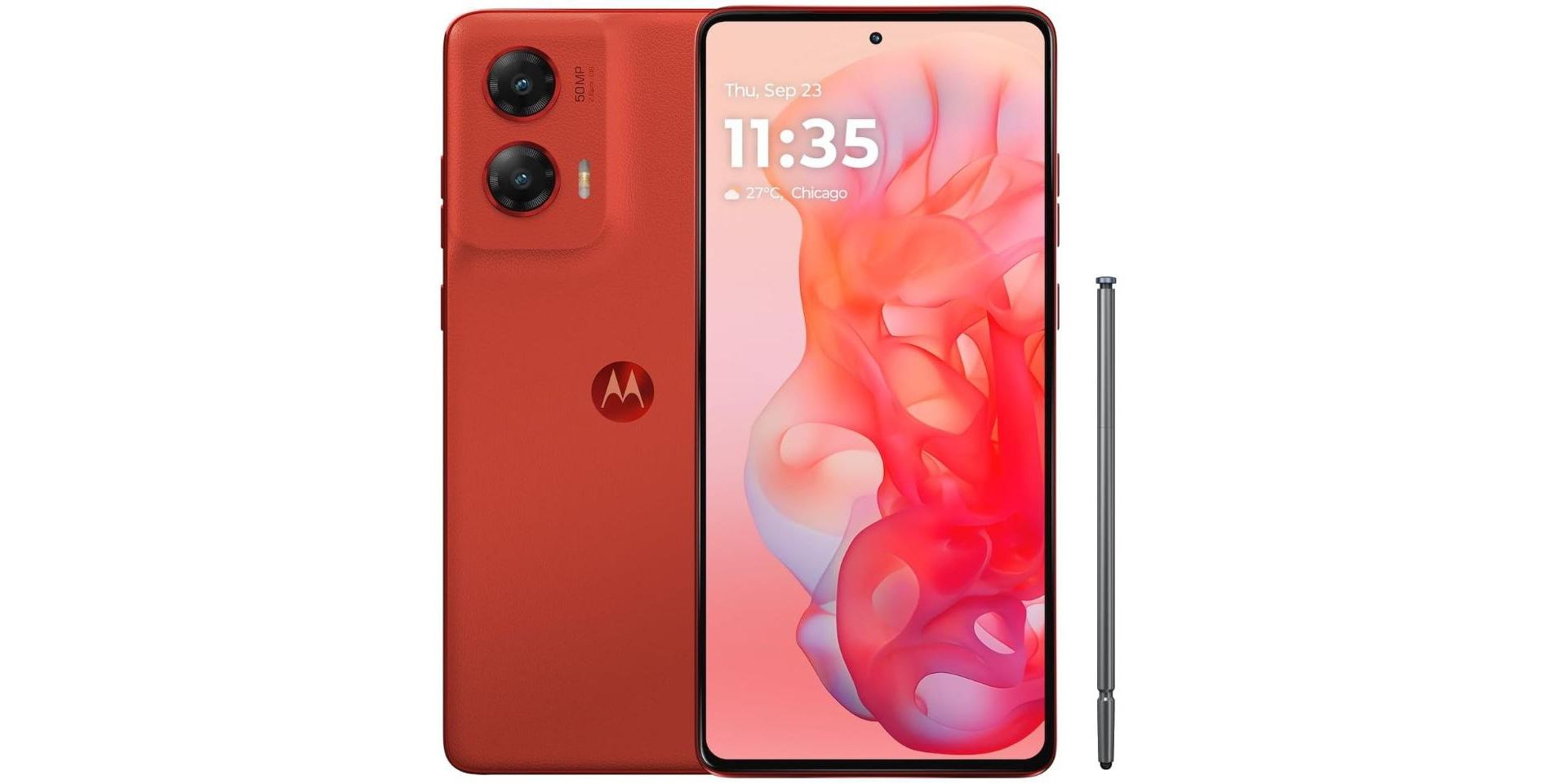 Motorola Moto G Stylus 8G 256 G Scarlet Wave - (Unlocked) 2024