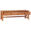 vidaXL TV Cabinet Natural Teak Teak, plywood 55.1 inches wide Rustic - 2 of 2