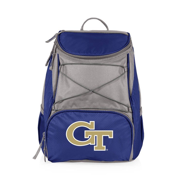 NCAA Georgia Tech Yellow Jackets PTX 13.5&#34; Backpack Cooler - Blue, 1 of 7